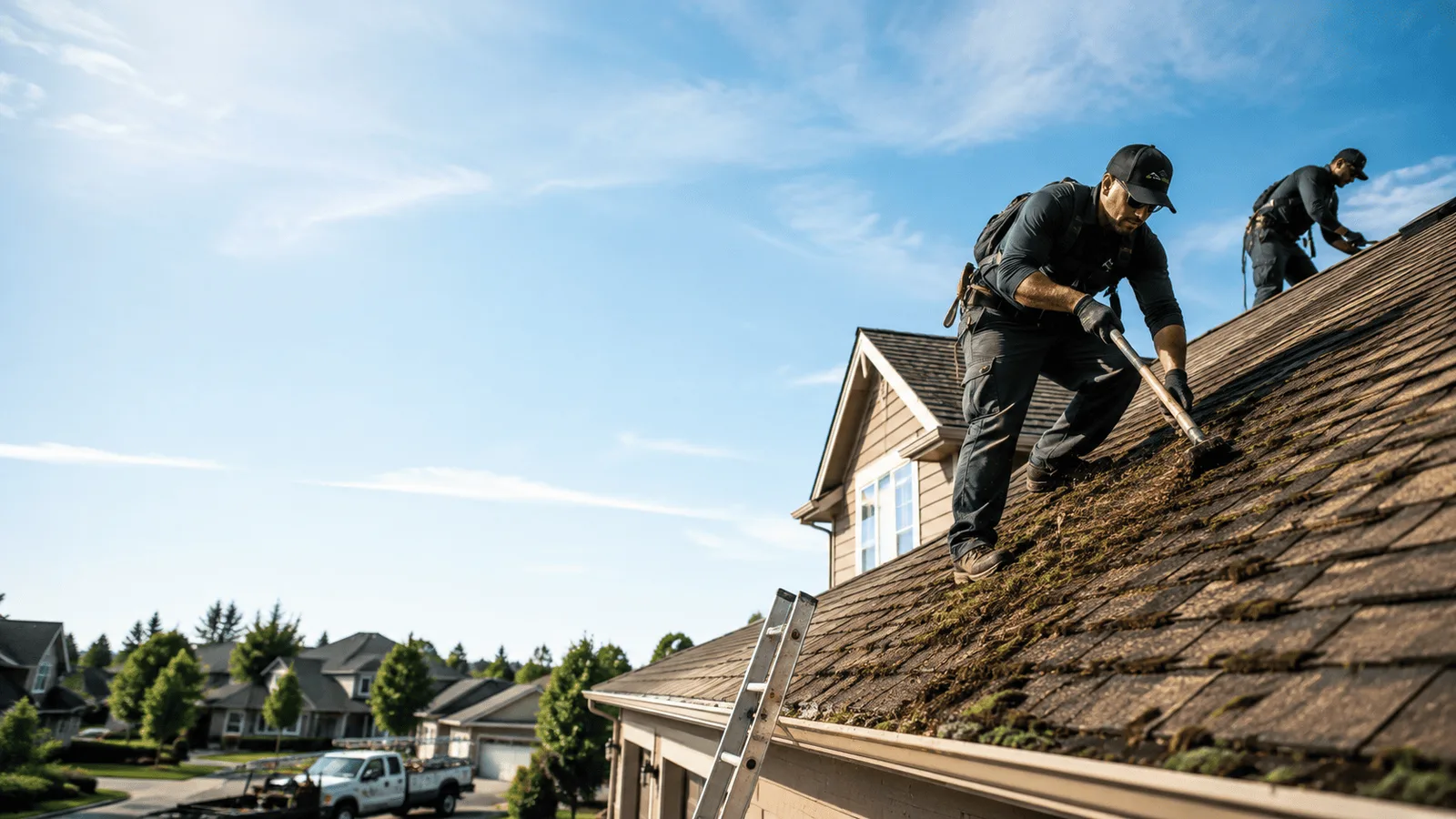 Roof Moss Removal in Martin, GA near me